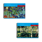Альбом для рисования серия "Классика",  А5, 40 листов, гребень, картонная обложка, 2 вида