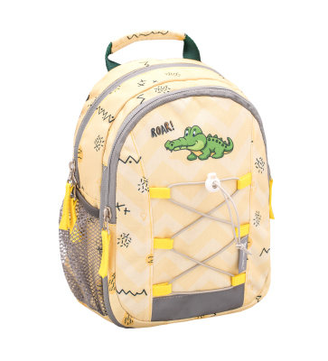 Рюкзак детский BELMIL MINI KIDDY "Крокодильчик", объем 7л., размер: 23х20х9+6 см, вес: 260 гр.