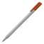Ручка капиллярная Triplus, трехгранный пластиковый корпус, 0,3 мм, цвет чернил: темно-оранжевый