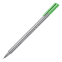 Ручка капиллярная Triplus, трехгранный пластиковый корпус, 0,3 мм, цвет чернил: светло-зелёный