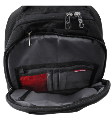Рюкзак Duke с анатомической спинкой, отделение для ноутбука, черный, 29x23x48