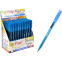 Ручка шариковая Flair PEACH TRENDZ, пластик, 1,0 мм, голубая