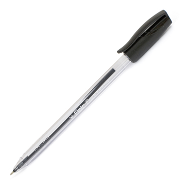 Ручка шариковая PEACH, пластик, черная