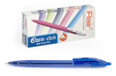 Ручка шариковая автоматическая Ezee Click, пластик, синяя