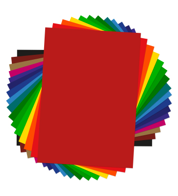 Бумага цветная двусторонняя А4 16цв 16л в папке, офсет "Аниме" FORUM Office Collection