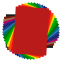 Бумага цветная двусторонняя А4 16цв 16л в папке, офсет "Аниме" FORUM Office Collection