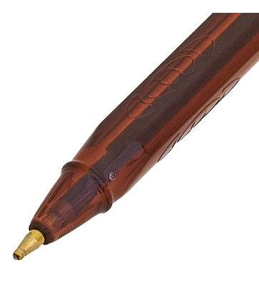 Ручка шариковая Flair PEACH TRENDZ, пластик, 1,0 мм, коричневая