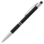 Автоматическая шариковая ручка Miami, черный металлический корпус, цвет чернил: синий
