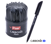 Ручка шариковая CARBONIX V, карбоновый корпус, 0,7мм, цвет чернил: синий