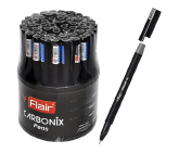 Ручка гелевая CARBONIX - II, карбоновый корпус, 0,5мм, цвет чернил: черный