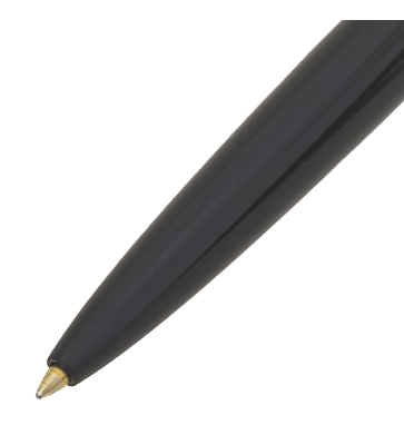 Ручка шариковая REAL MAGIC, черный металлический корпус, цвет чернил: синий