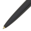Ручка шариковая REAL MAGIC, черный металлический корпус, цвет чернил: синий