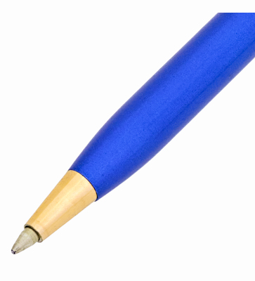 Ручка шарик. "Flair" IGNITE, синяя, блистр, цв. корпуса синий