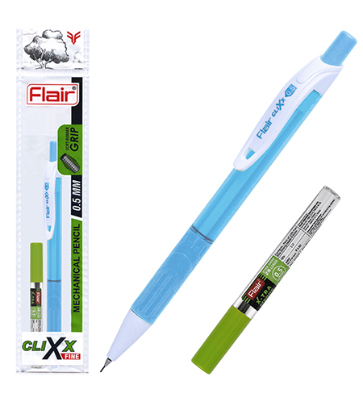 Карандаш автоматический Flair CLIXX, 0,7мм, дополнительные грифели, полиэтиленовая упаковка