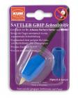 Анатомический держатель для пишущих предметов Sattler Grip, резиновый, ассортимент цветов, блистер