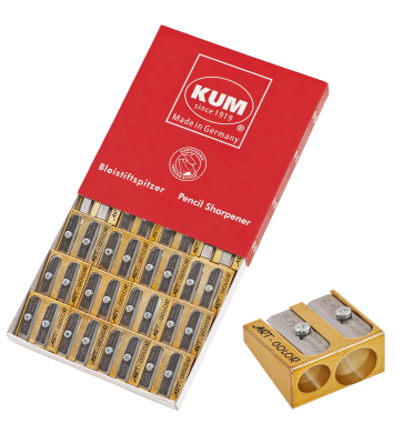 Точилка двойная KUM K-300 клинов. из магния, 8 и 11 мм