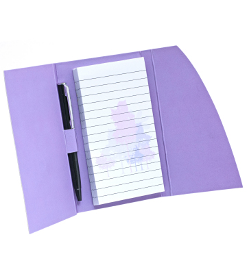 Блокнот для записей "ЖИРАФЫ", 81х127 мм, склейка, 80 листов, в комплекте с шариковой мини-ручкой