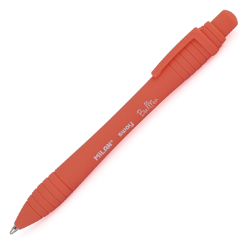 Ручка шариковая автоматическая Sway, красная